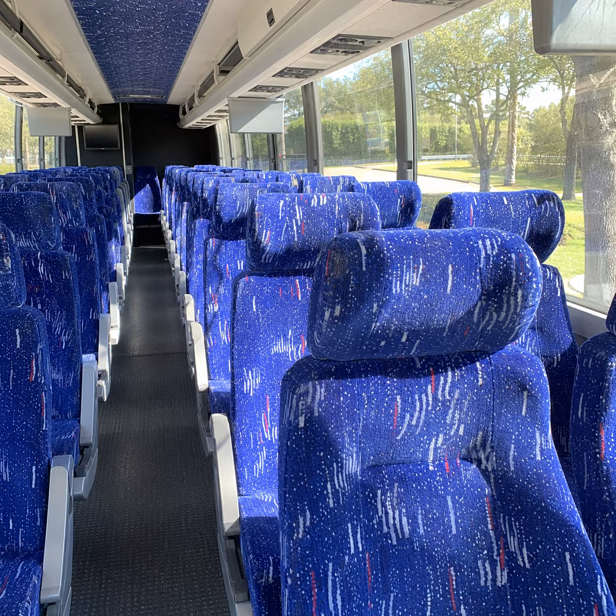 spokane valley charter bus rental inside